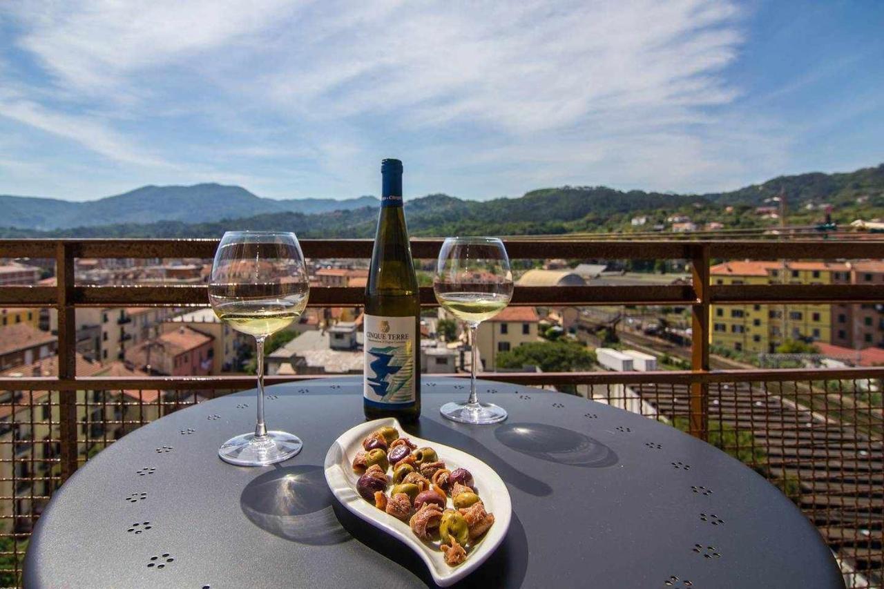 Residenza Franca Vista Panoramica Lägenhet La Spezia Exteriör bild
