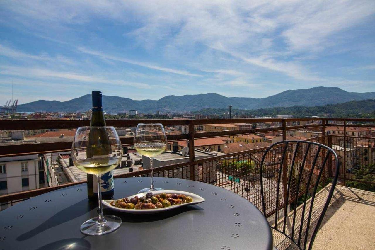 Residenza Franca Vista Panoramica Lägenhet La Spezia Exteriör bild